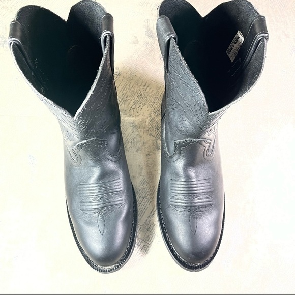 Durango® Farm 'N' Ranch™ Black Western Boot - Picture 5 of 12